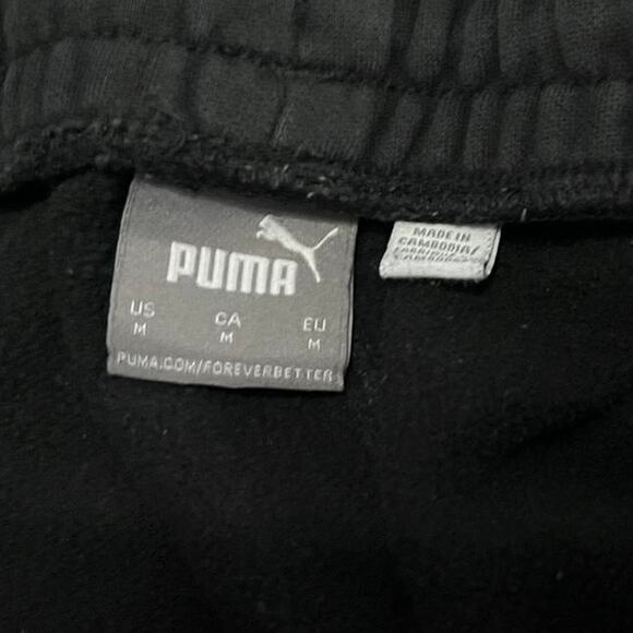 Puma embroidered sweatpants black - Picture 4 of 7